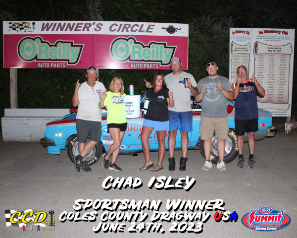 Chad Isley Sportsman Win June 24, 2023