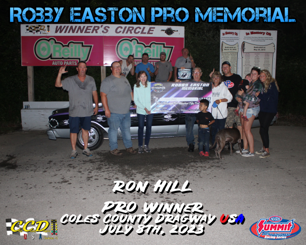 Ron Hill Pro Win July 8, 2023