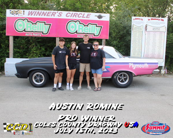 Austin Romine Pro Win July 15, 2023