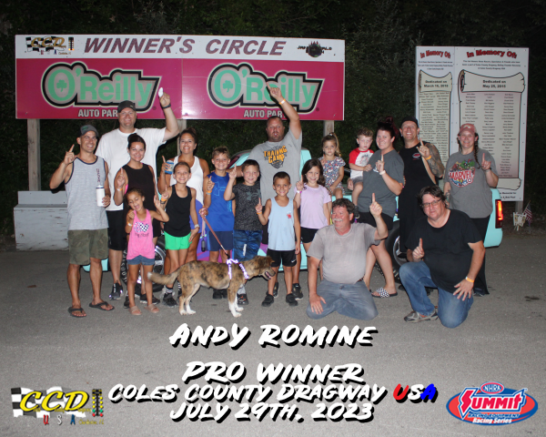 Andy Romine Pro Win July 29, 2023