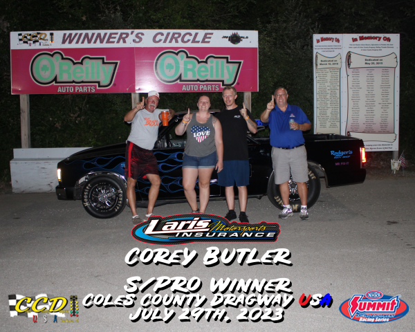 Corey Butler S/Pro Win July 29, 2023