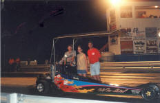 Robby Jr. Dragster win at CCD