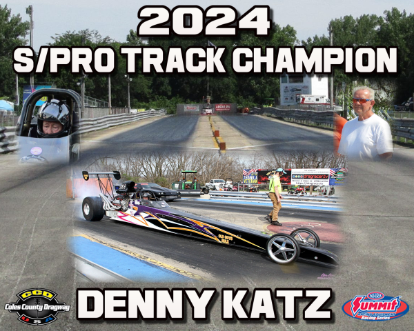 2024 S/Pro Track Champion - Denny Katz