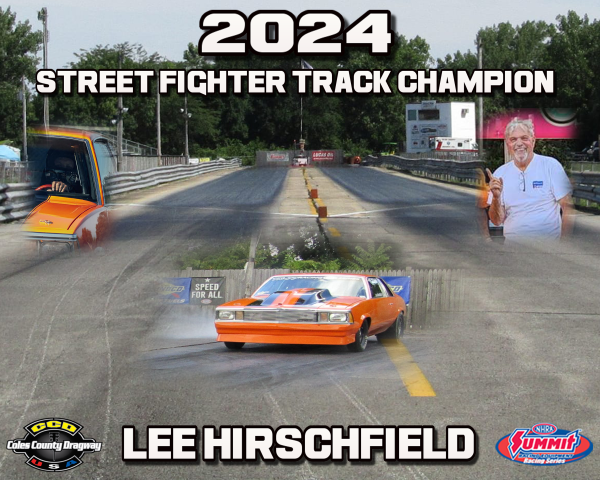 2024 Street Fighter Track Champion - Lee Hirschfield